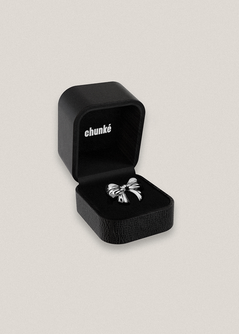 The Bow Ring - Chrome