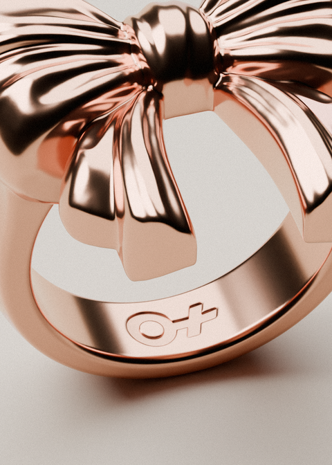 The Bow Ring | Rosé