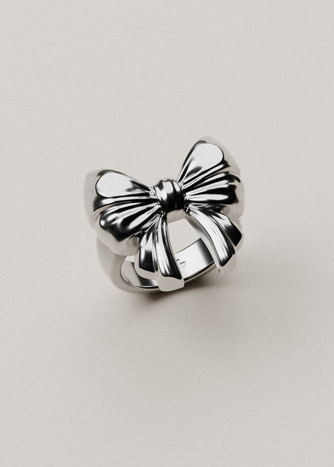 The Bow Ring | Chrome