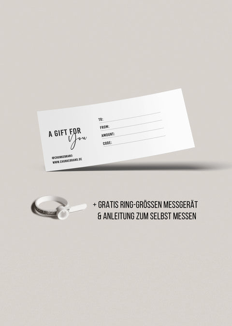 Geschenk Gutschein